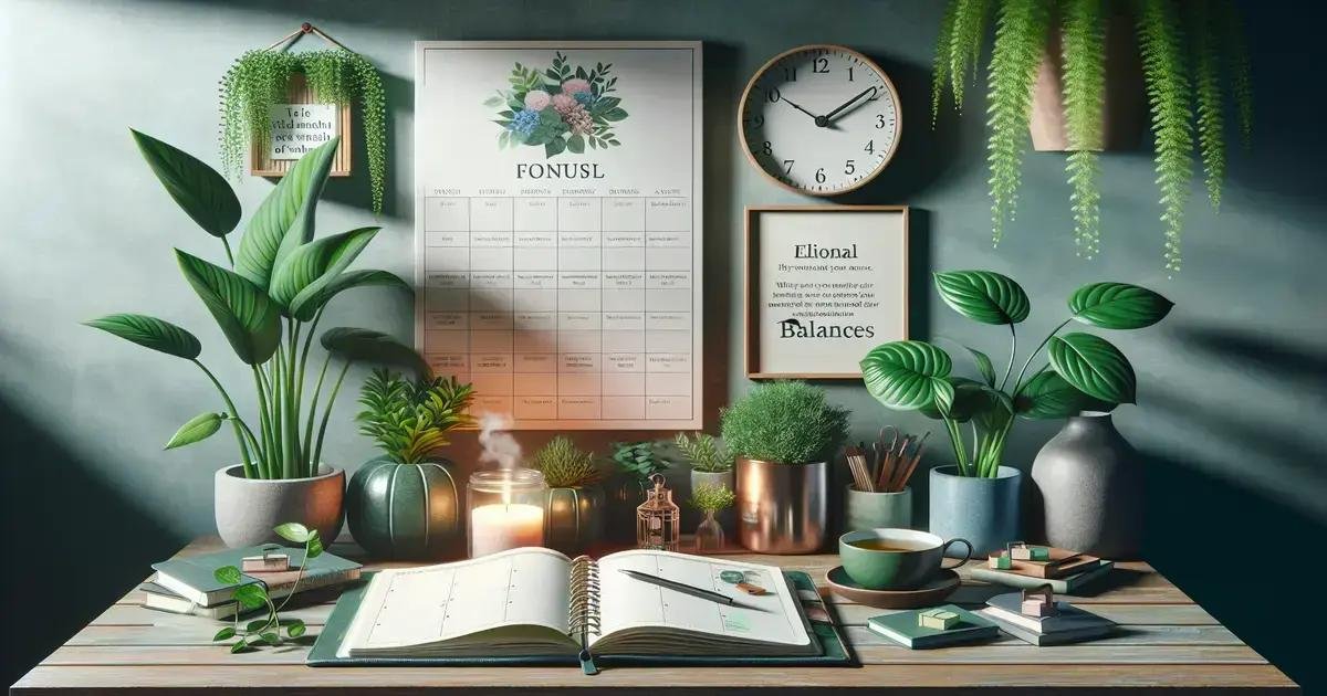 Como criar uma rotina semanal com foco e equilíbrio emocional