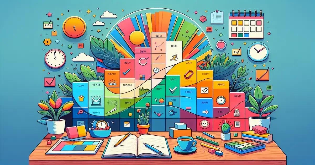 O que aprendi organizando minha vida com blocos de tempo por 30 dias