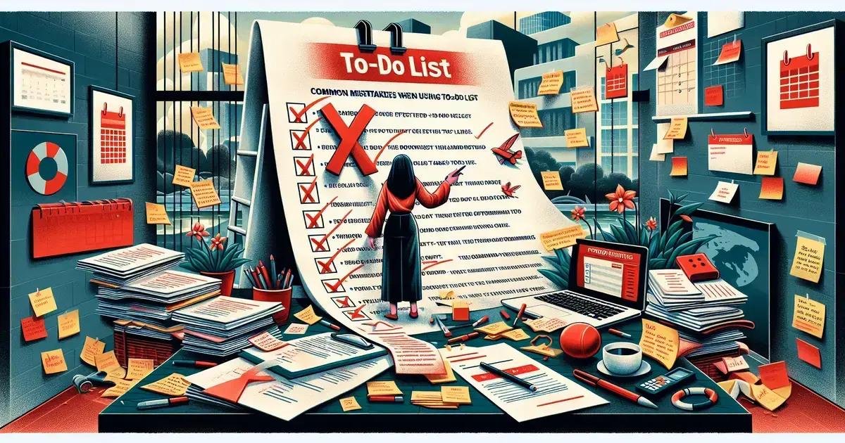 Os erros mais comuns ao usar listas de tarefas e como evitá-los