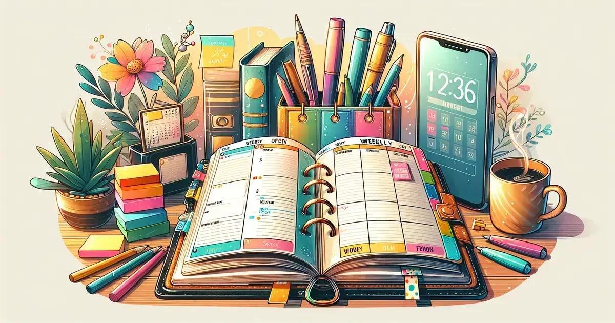 Por que você precisa de um planner semanal mesmo se já usa celular